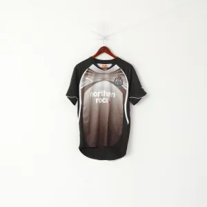 Puma Men L Shirt Black Newcaste United Football Club Sportswear Jersey Soccer Top