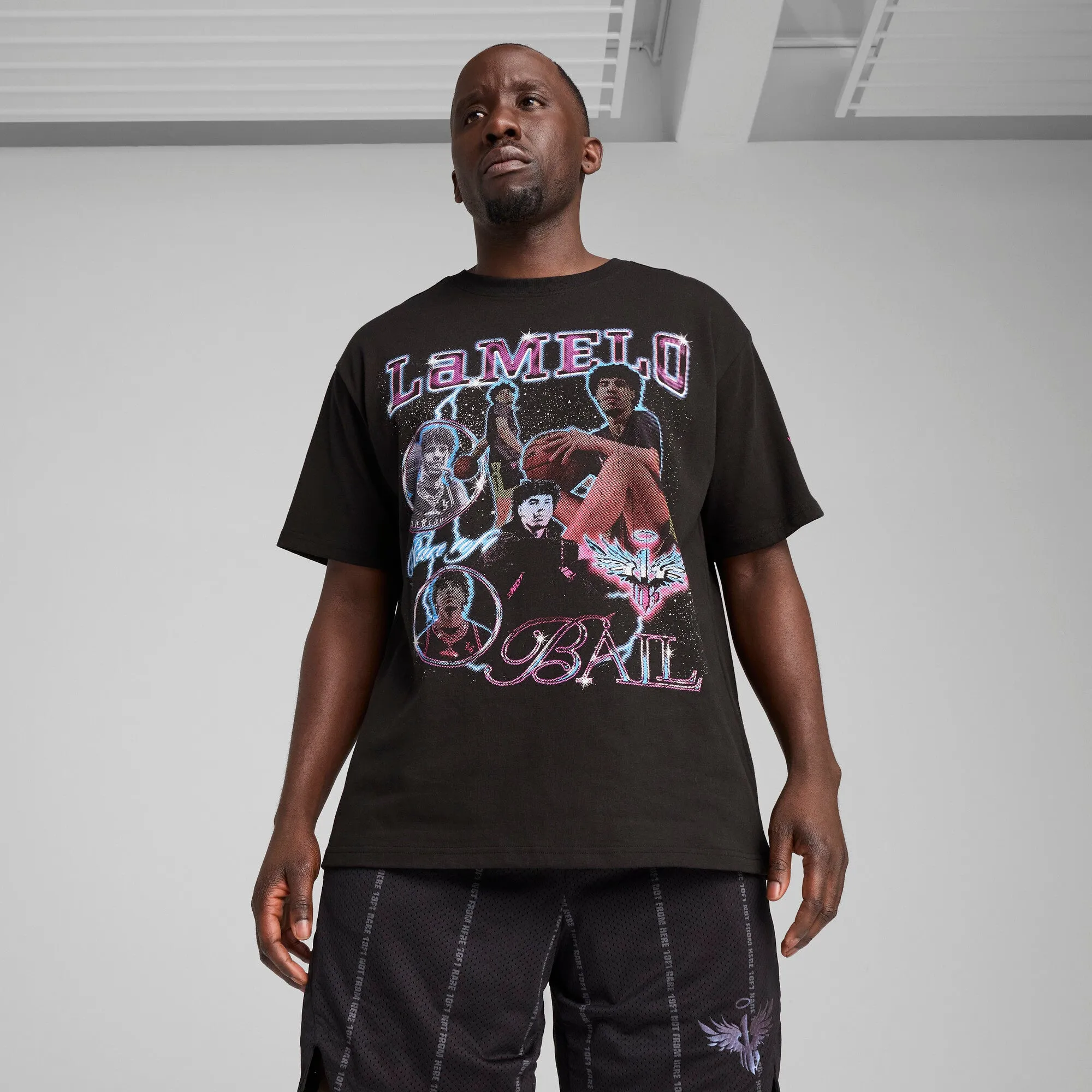 PUMA Men's x LAMELO BALL Iridescent Basketball Tee