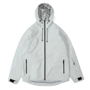 Purple Mountain Observatory 3 Layer Shell Jacket White