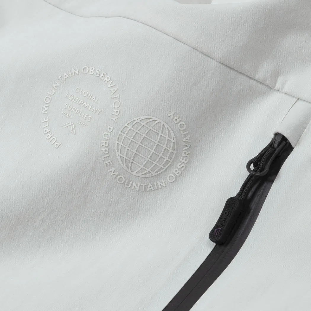 Purple Mountain Observatory 3 Layer Shell Jacket White
