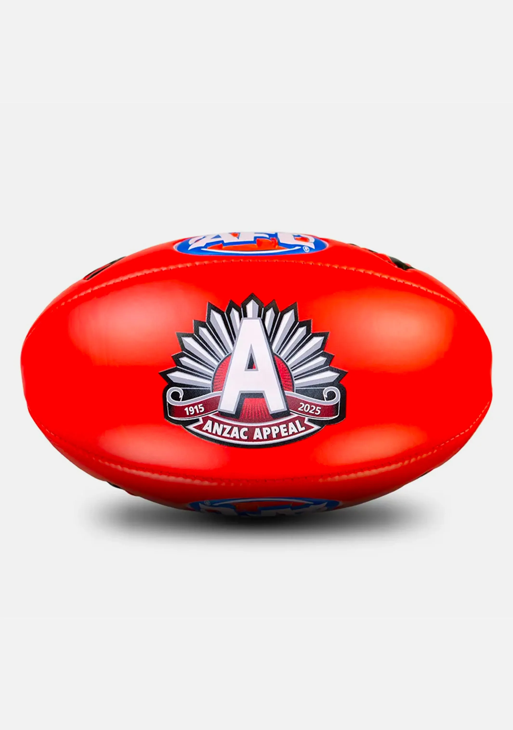 Sherrin 2025 ANZAC Appeal Round Super Soft Touch Football Red