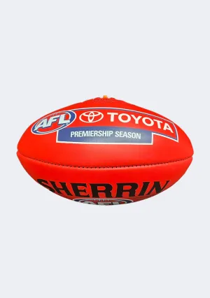 Sherrin AFL Toyota Premiership Replica Training Ball Size 2