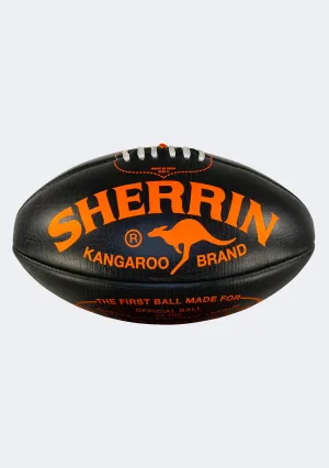 Sherrin Design Leather Black/Orange