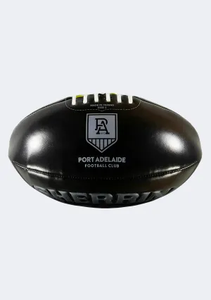 Sherrin Super Soft Touch Port Adelaide Black/Silver AFL