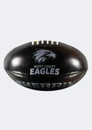 Sherrin Super Soft Touch West Coast Eagles Black/Silver AFL