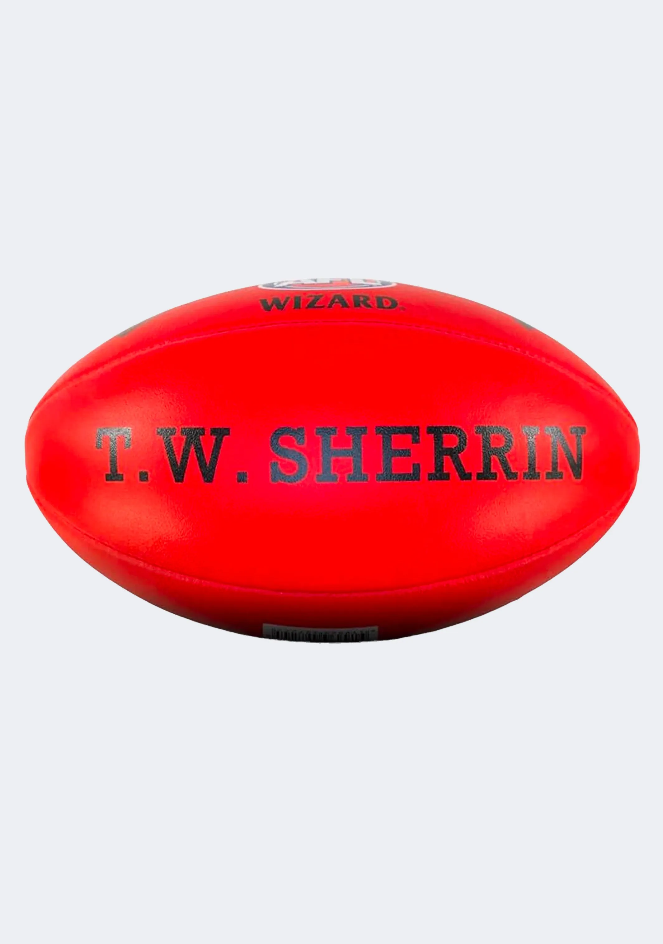 Sherrin Wizard Leather Football Red