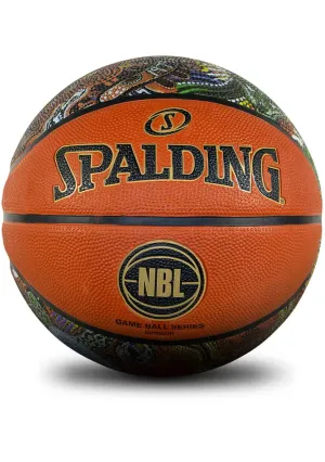 Spalding NBL Outdoor Replica Indigenous Game Ball (Brown)