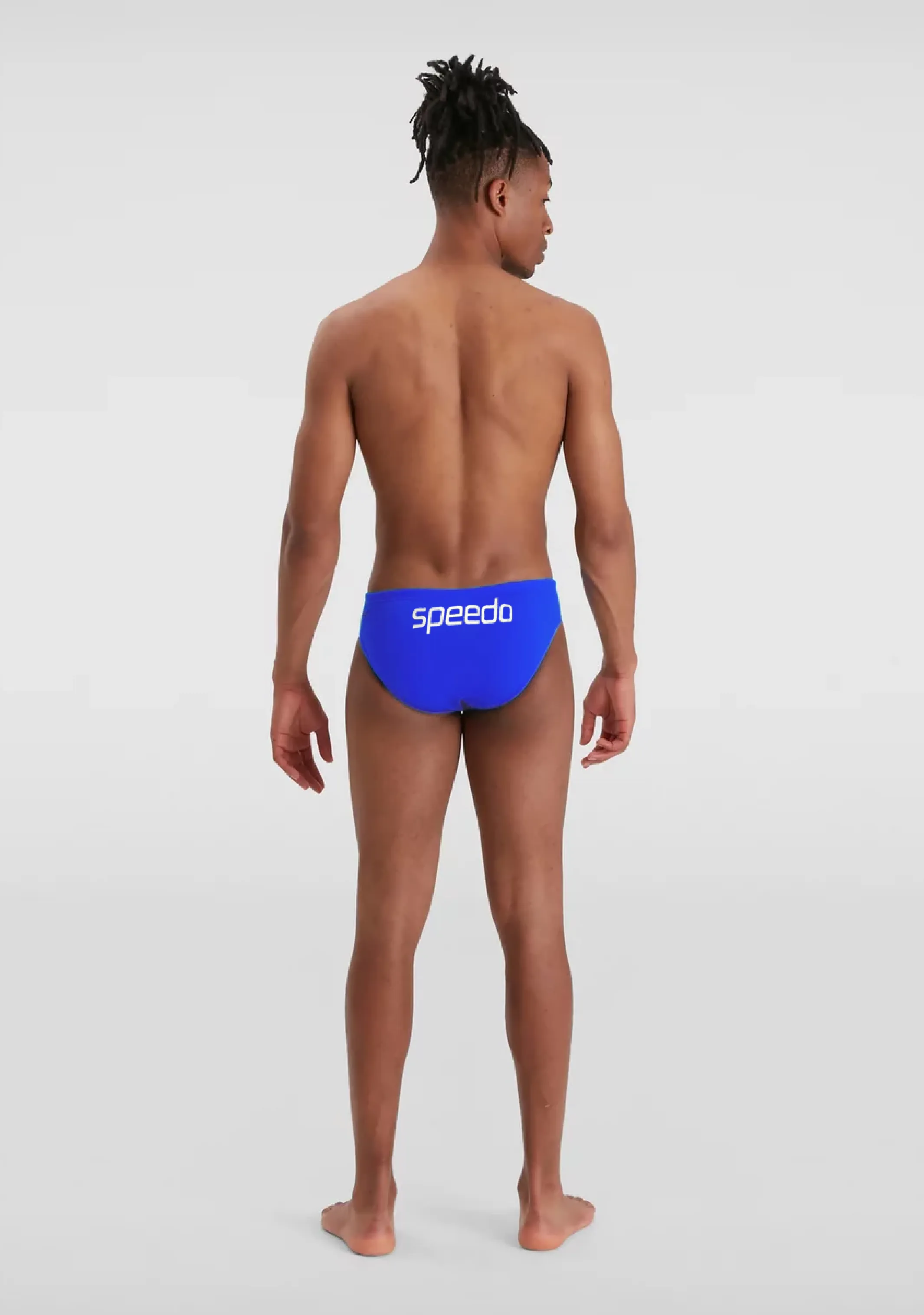 Speedo Men's 8cm Taped Logo Brief