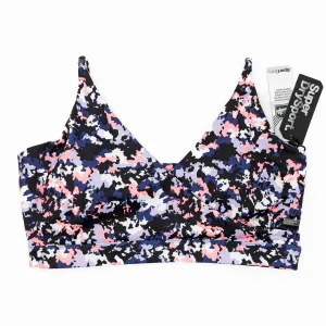 Superdry Sports Bra Mid-Impact Breathable with Removable Pads, Size L Only