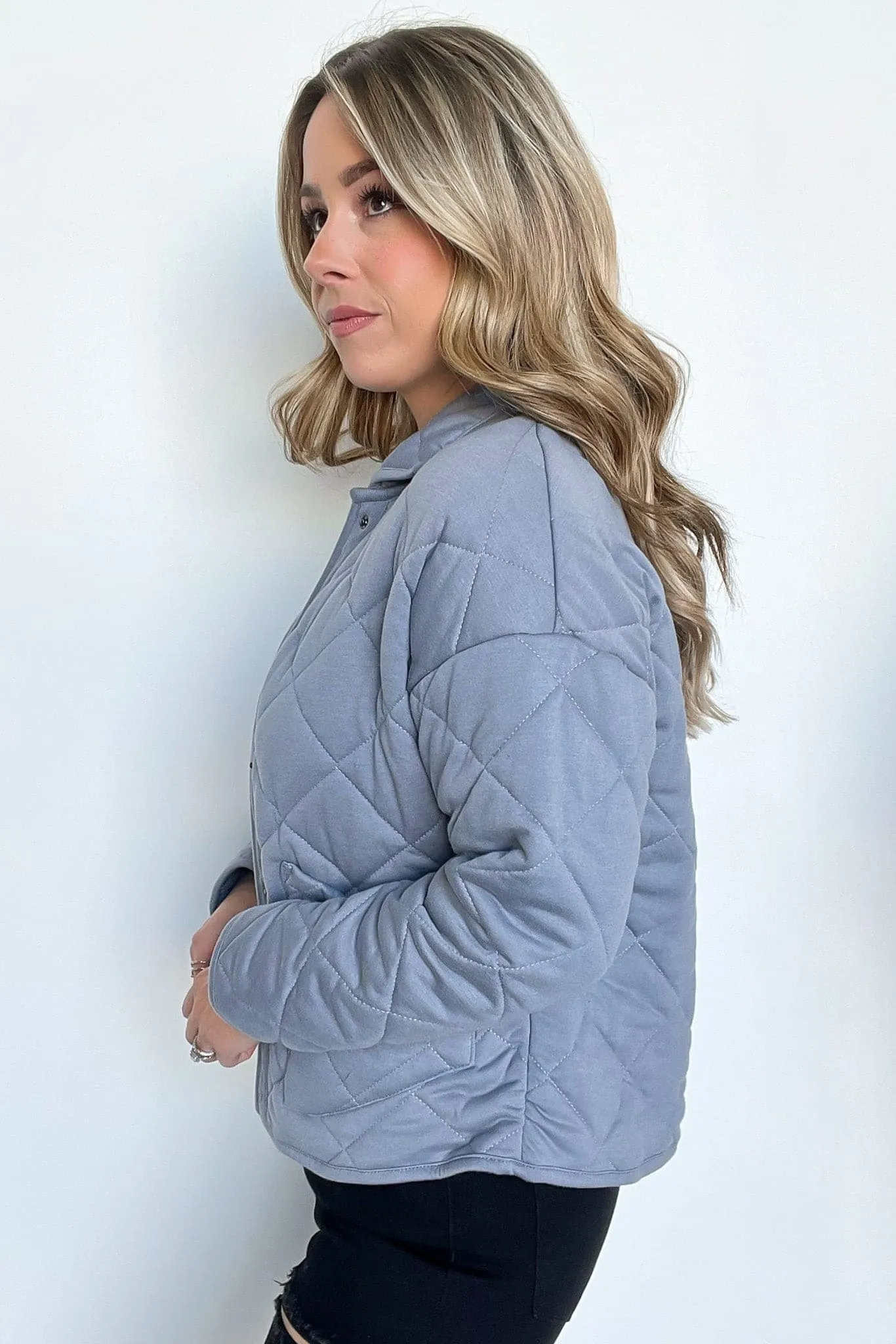 Talleigh Button Down Quilted Jacket - FINAL SALE