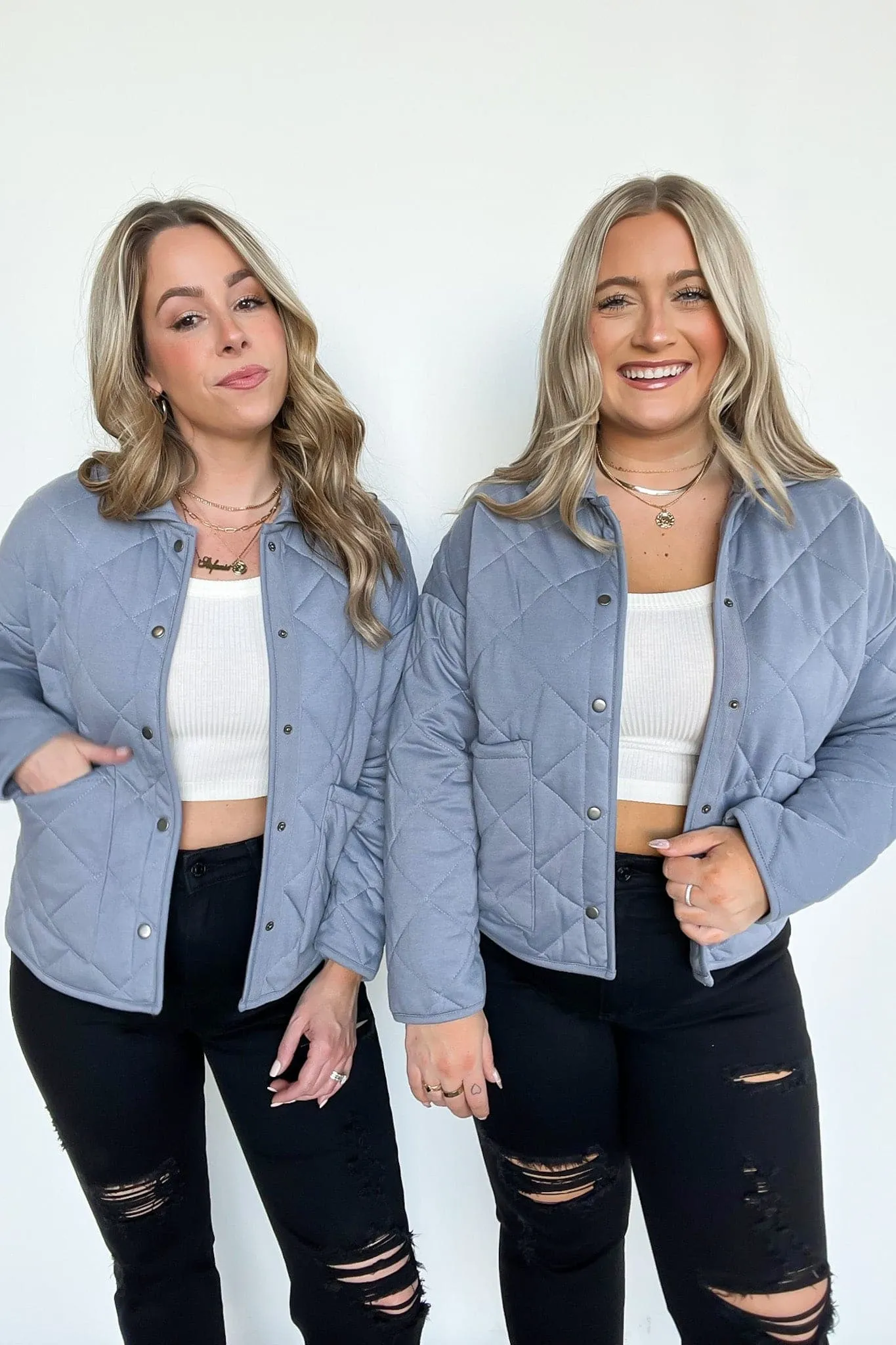 Talleigh Button Down Quilted Jacket - FINAL SALE