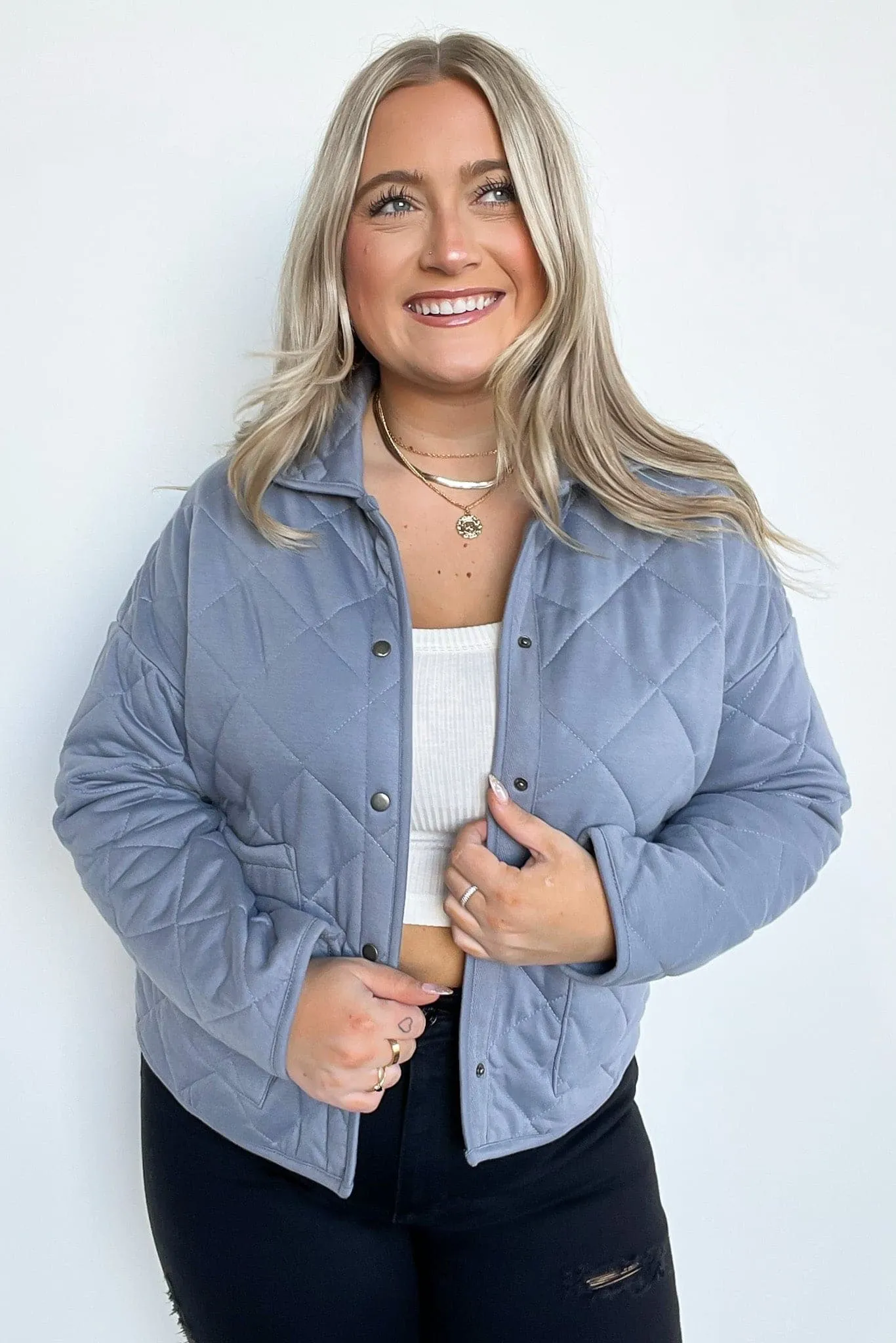 Talleigh Button Down Quilted Jacket - FINAL SALE