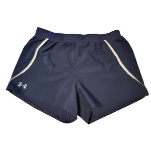 Under Armour Heatgear Navy Short w/ Athletic Stripe Size M
