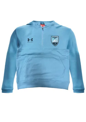 Under Armour Kids Sydney FC Rival Hoodie <BR> 1372437 914