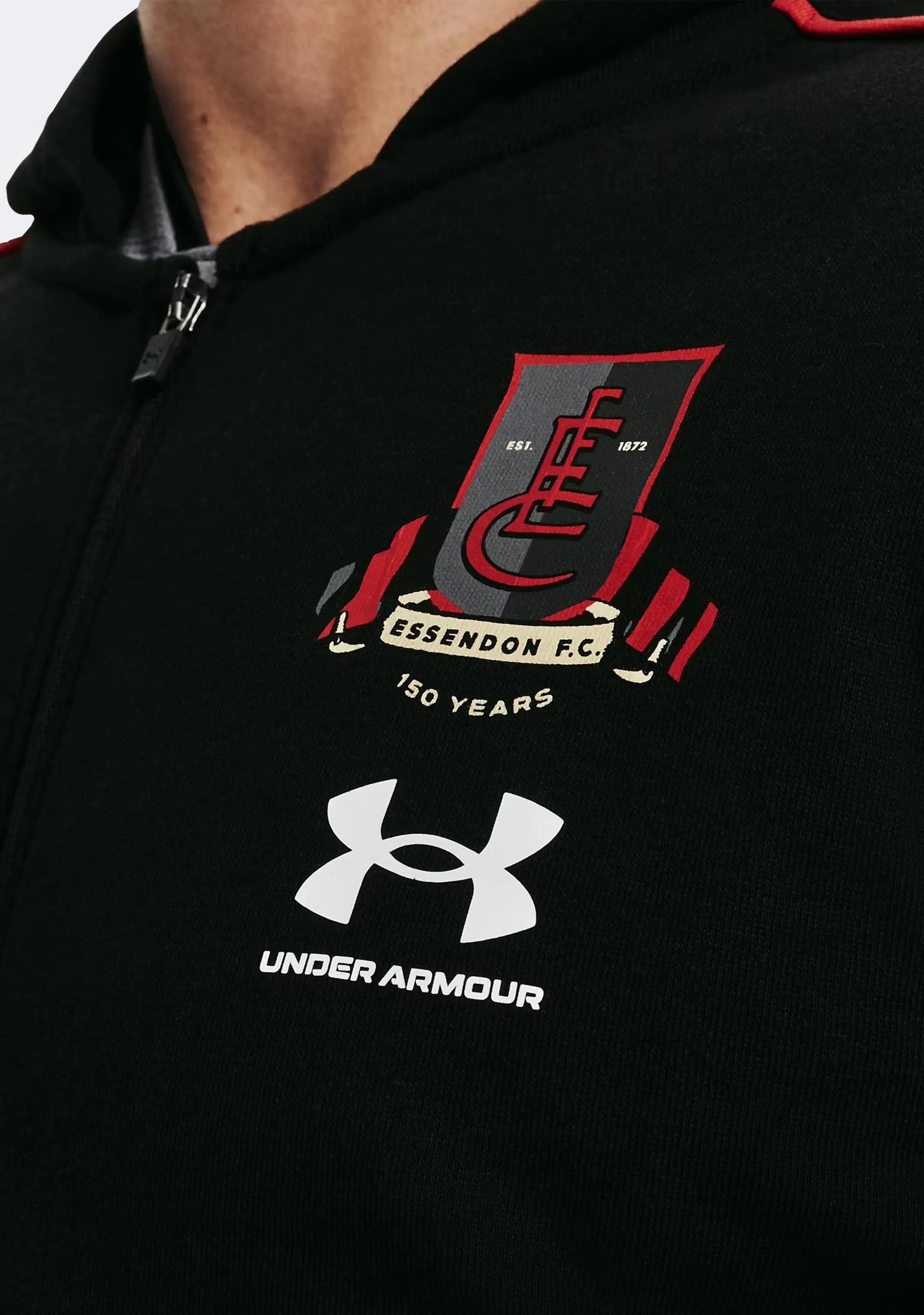 Under Armour Men's Essendon FC 2022 Rival Hoodie