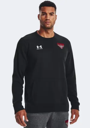 Under Armour Men's Essendon FC Hustle Fleece Crew