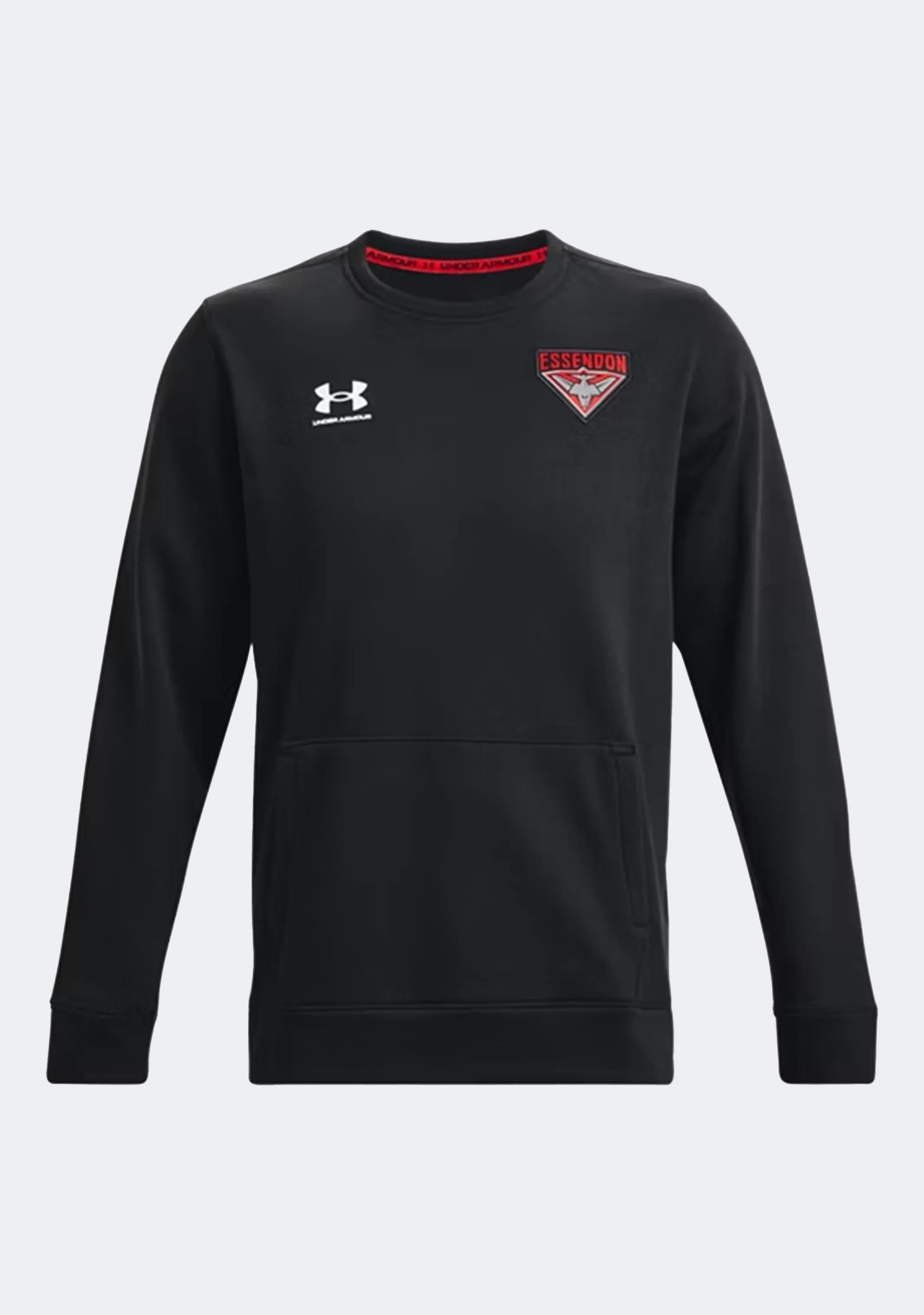 Under Armour Men's Essendon FC Hustle Fleece Crew