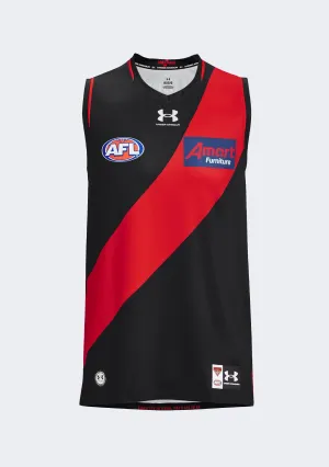 Under Armour Men's Essendon FC Replica Sleeveless Guernsey