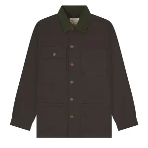 Uskees 3025 Canvas Chore Jacket Charcoal