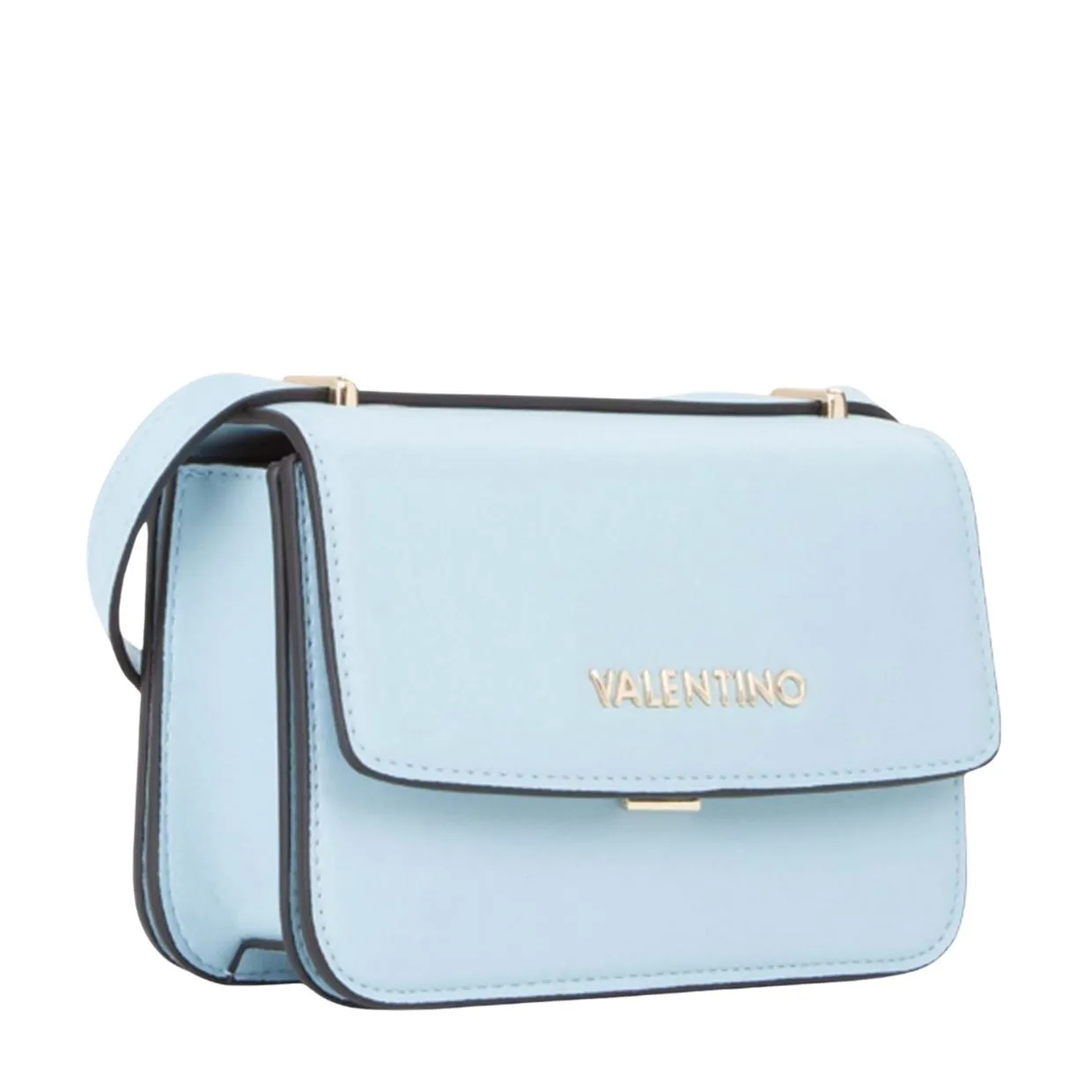 Valentino Bags Light Blue Flap Re Crossbody Bag