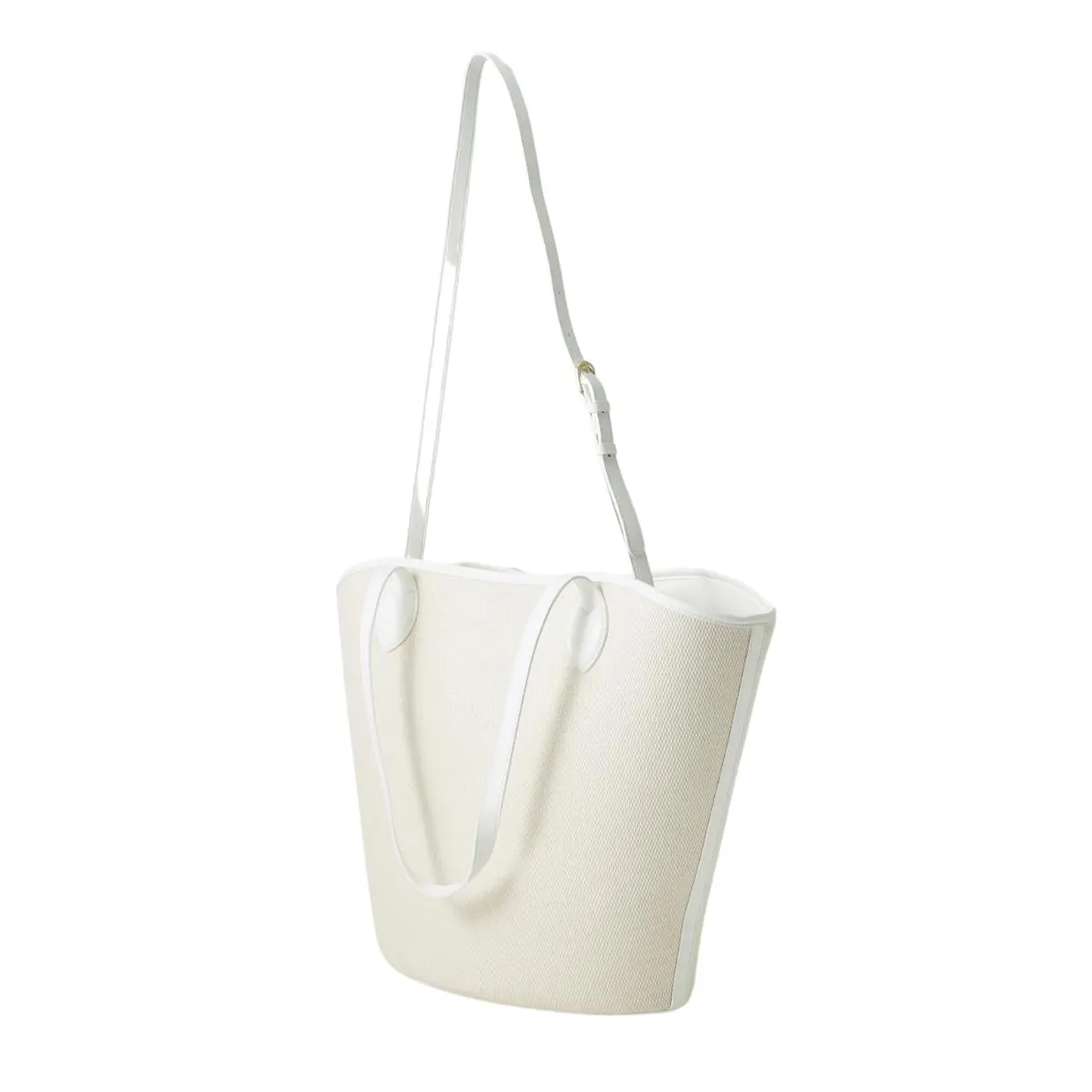 Valentino Bags Natural/White Covent Shopping Bag