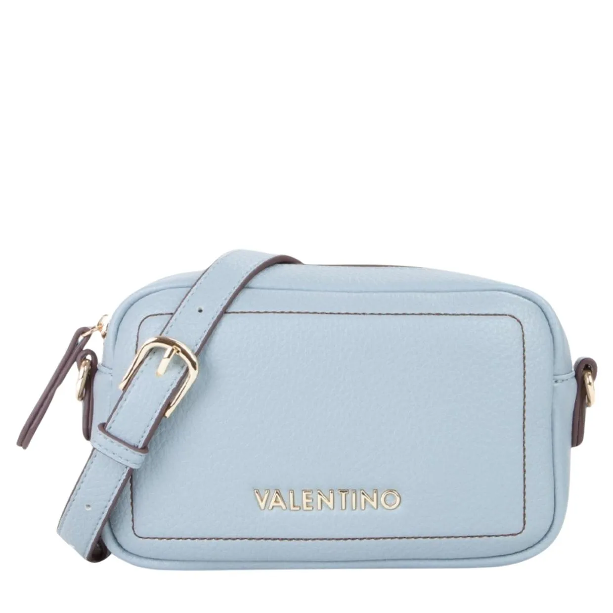 Valentino Bags Samantha Light Blue Crossbody Bag