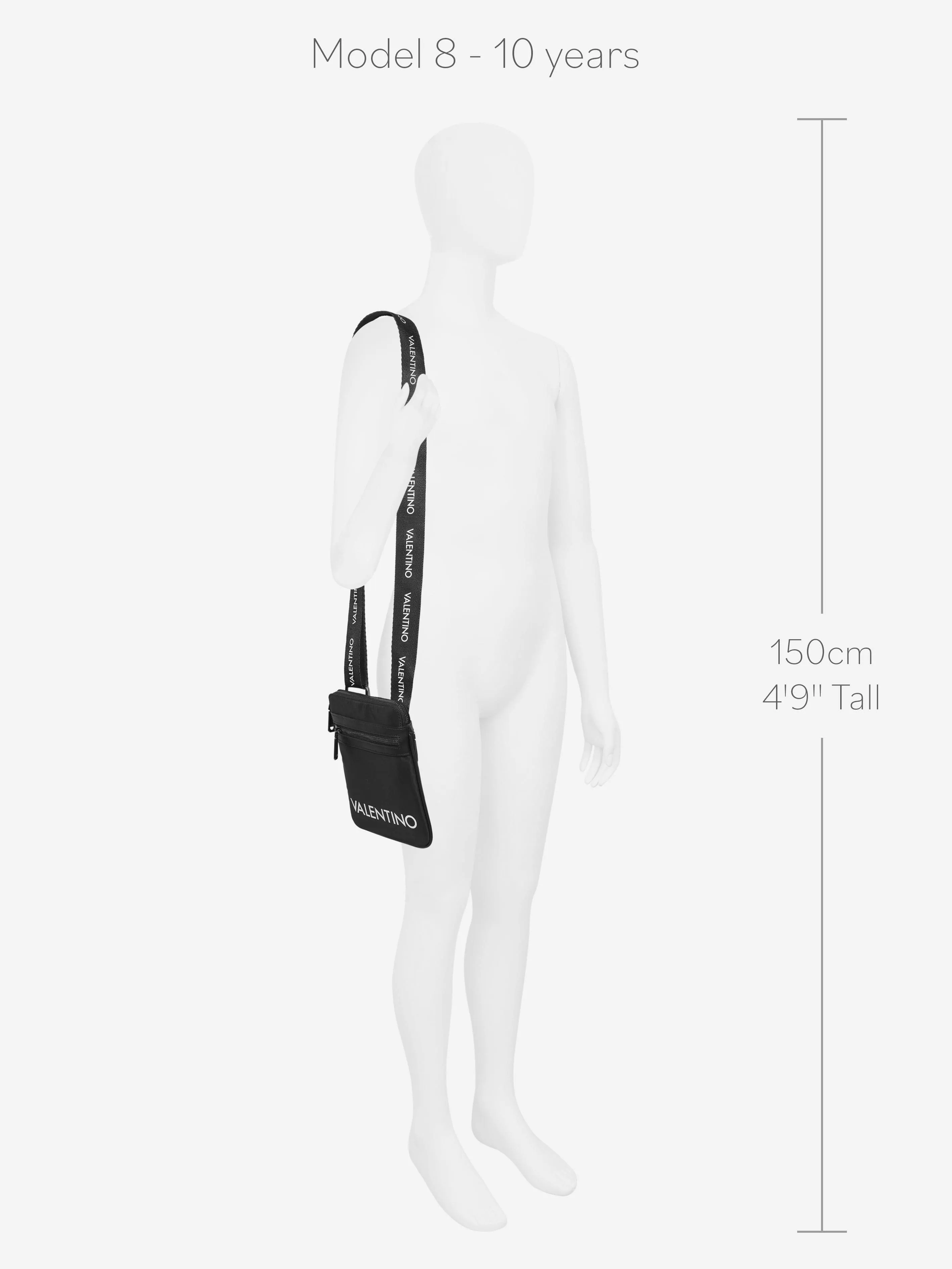 Valentino Kylo Crossbody Bag in Black (17.5cm)
