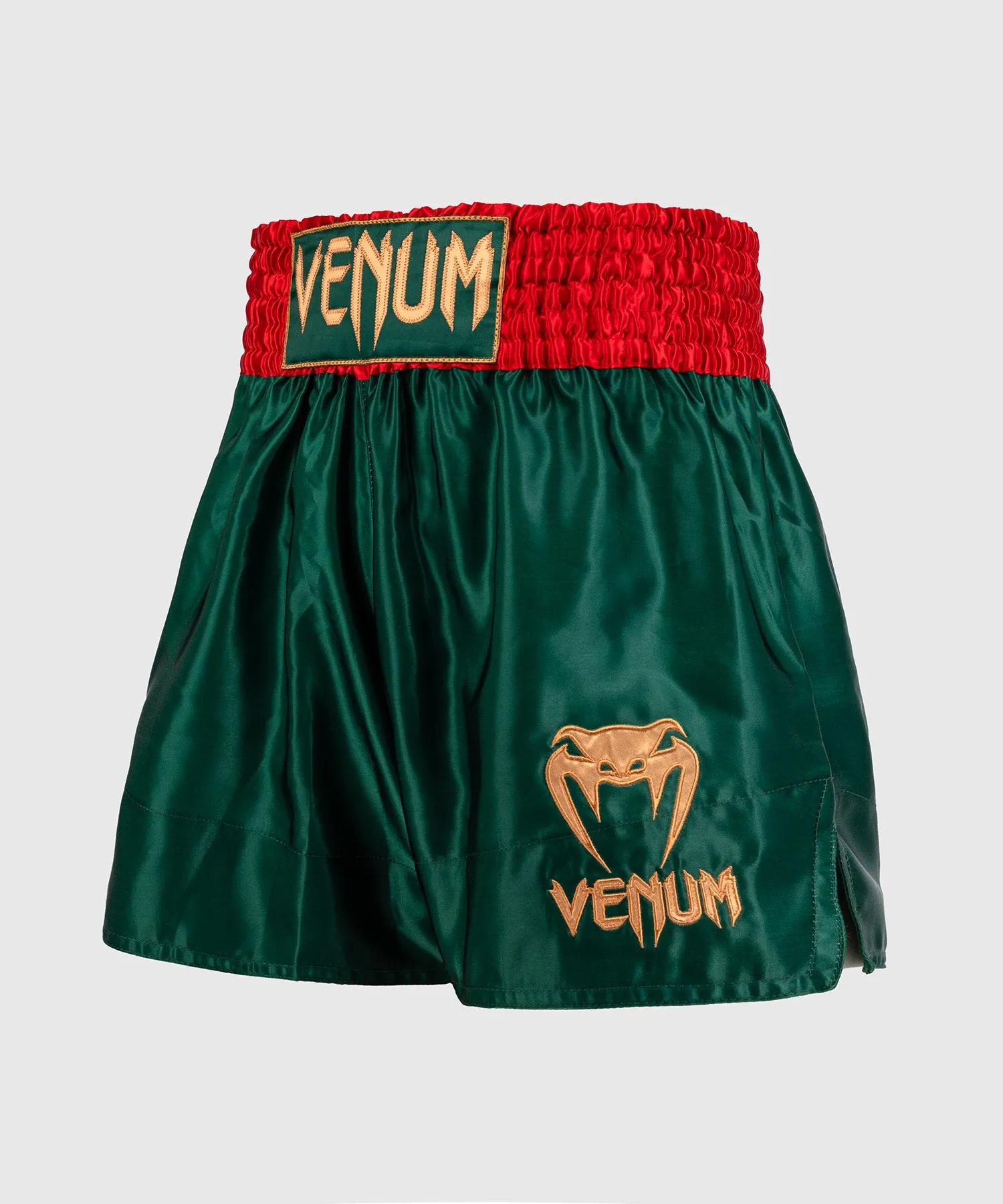 Venum Classic Muay Thai Shorts - Deep Forest Green