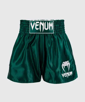 Venum Classic Muay Thai Shorts - Forest Green