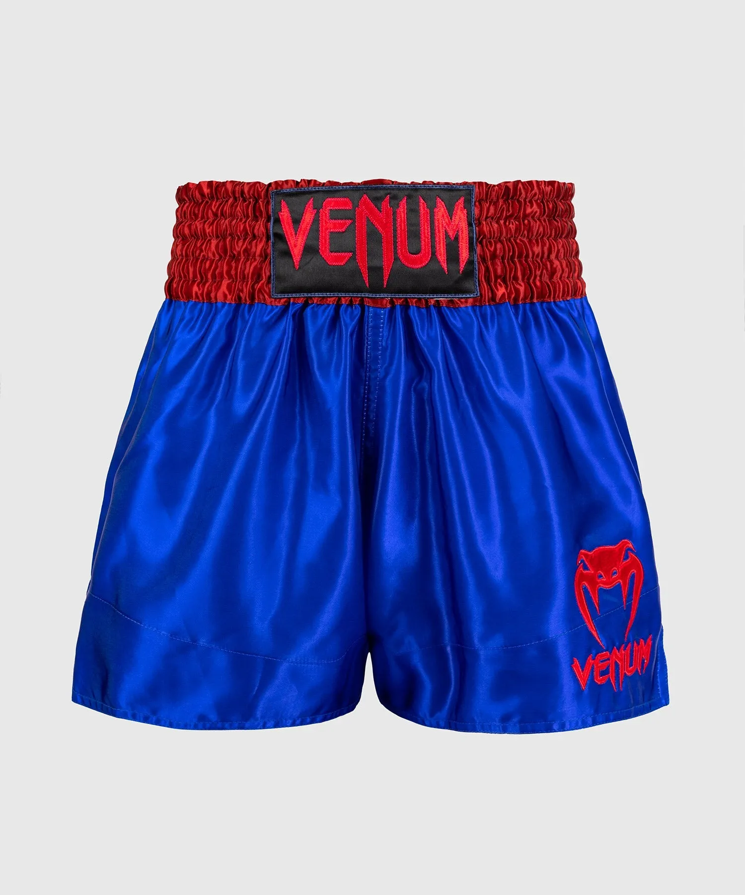 Venum Classic Muay Thai Shorts - Navy Blue/Red
