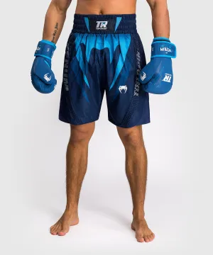 Venum x Top Rank Original Men's Boxing Shorts - Navy Blue