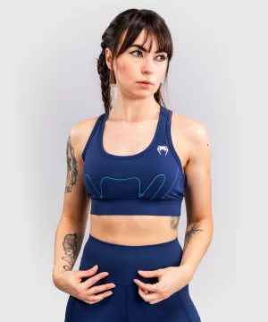 Venum x Top Rank Original Women's Sports Bra - Navy Blue