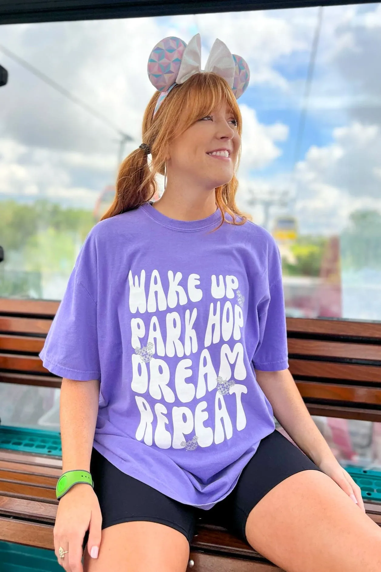 Wake Up. Park Hop. Dream. Repeat Retro Graphic Tee - BACK IN STOCK