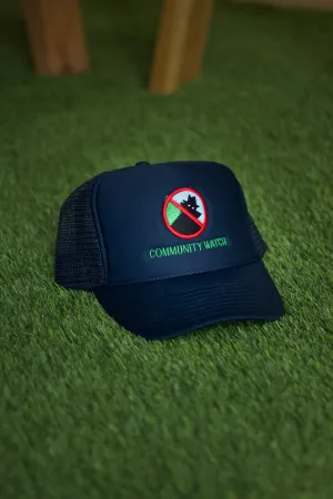 WATCH TRUCKER HAT "NAVY"