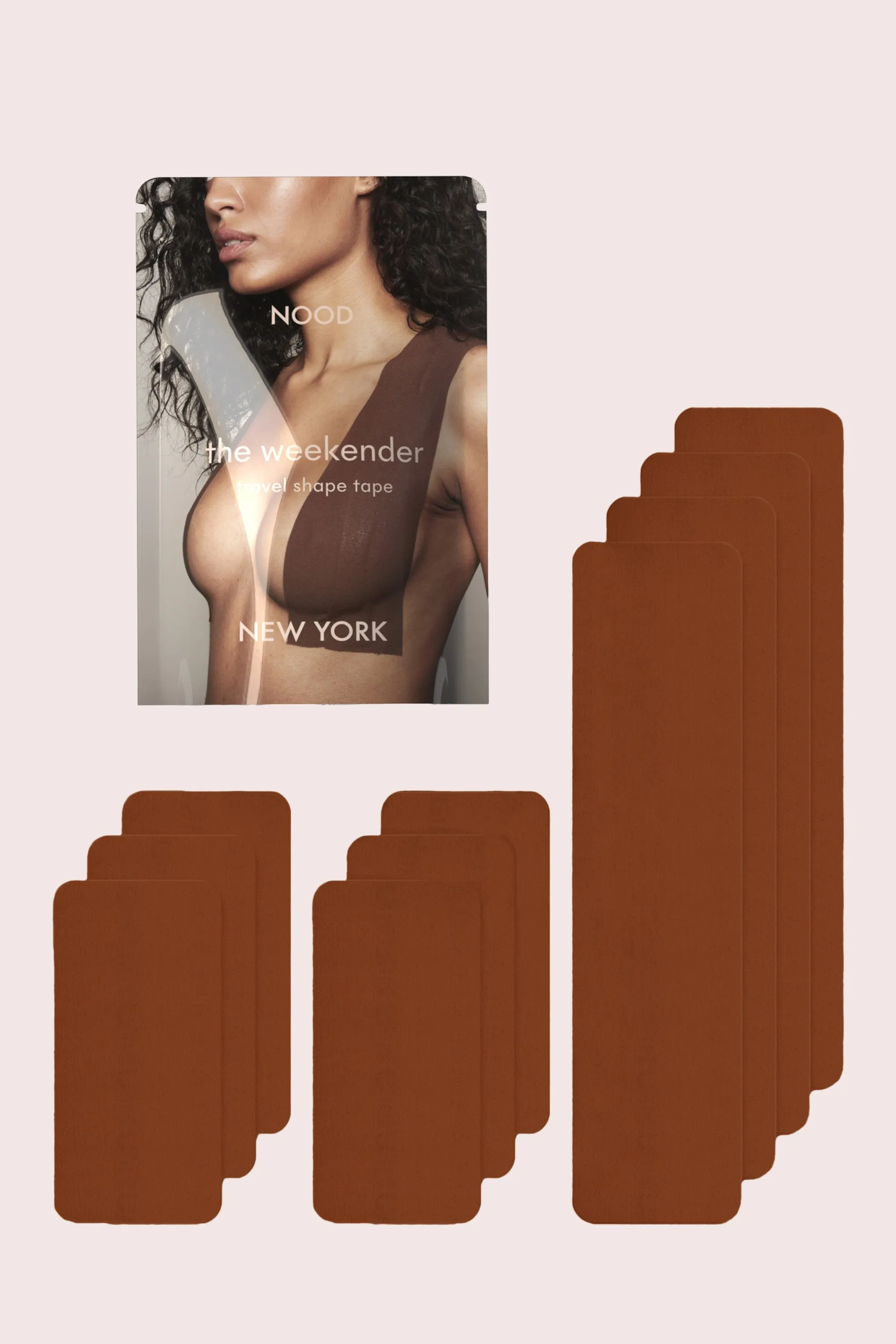 Weekender | NOOD Travel Shape Tape Breast Tape No 7 Club L London