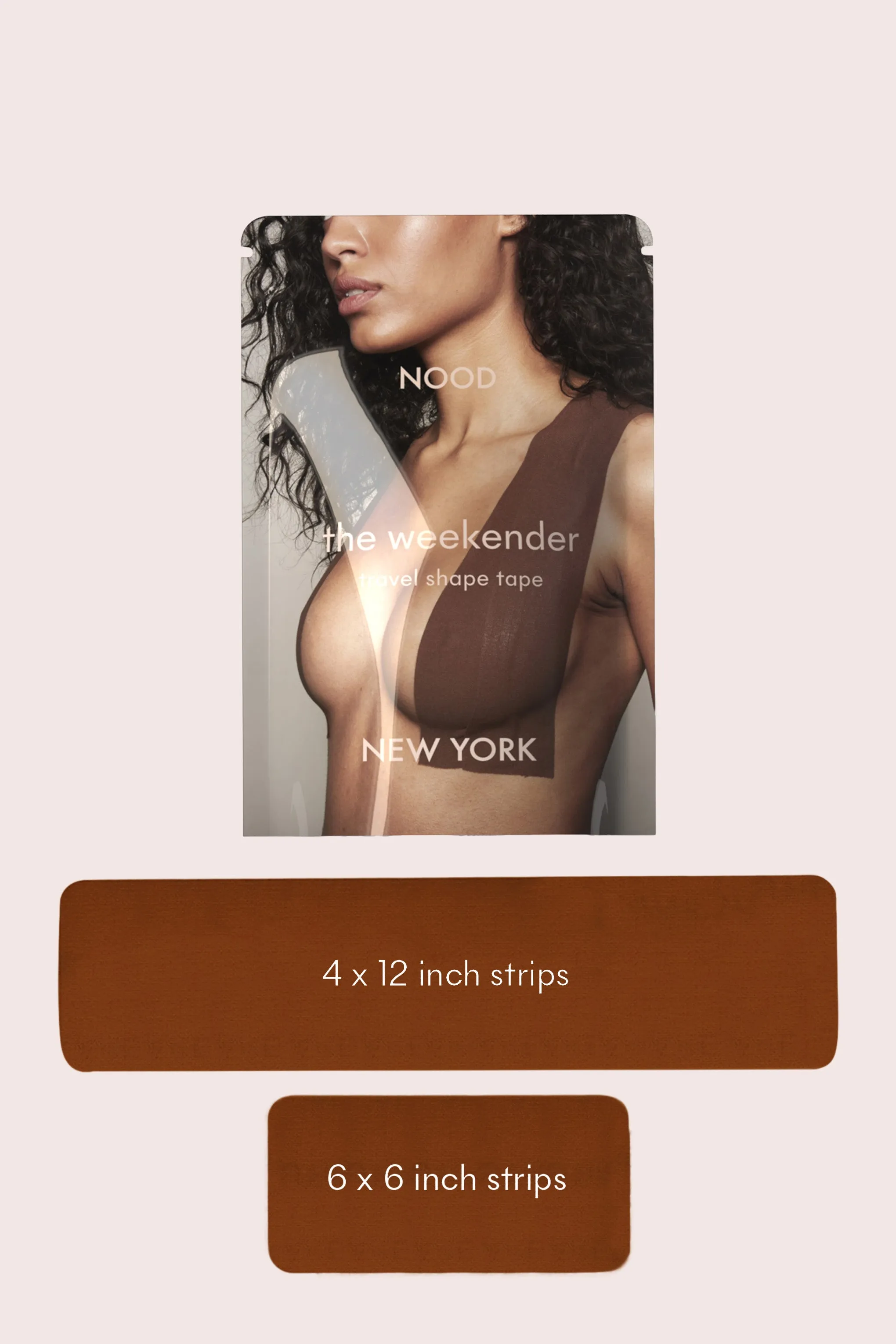 Weekender | NOOD Travel Shape Tape Breast Tape No 7 Club L London