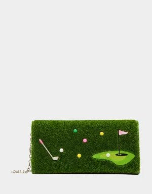 WHOS YOUR CADDY? GREEN Betsey Johnson