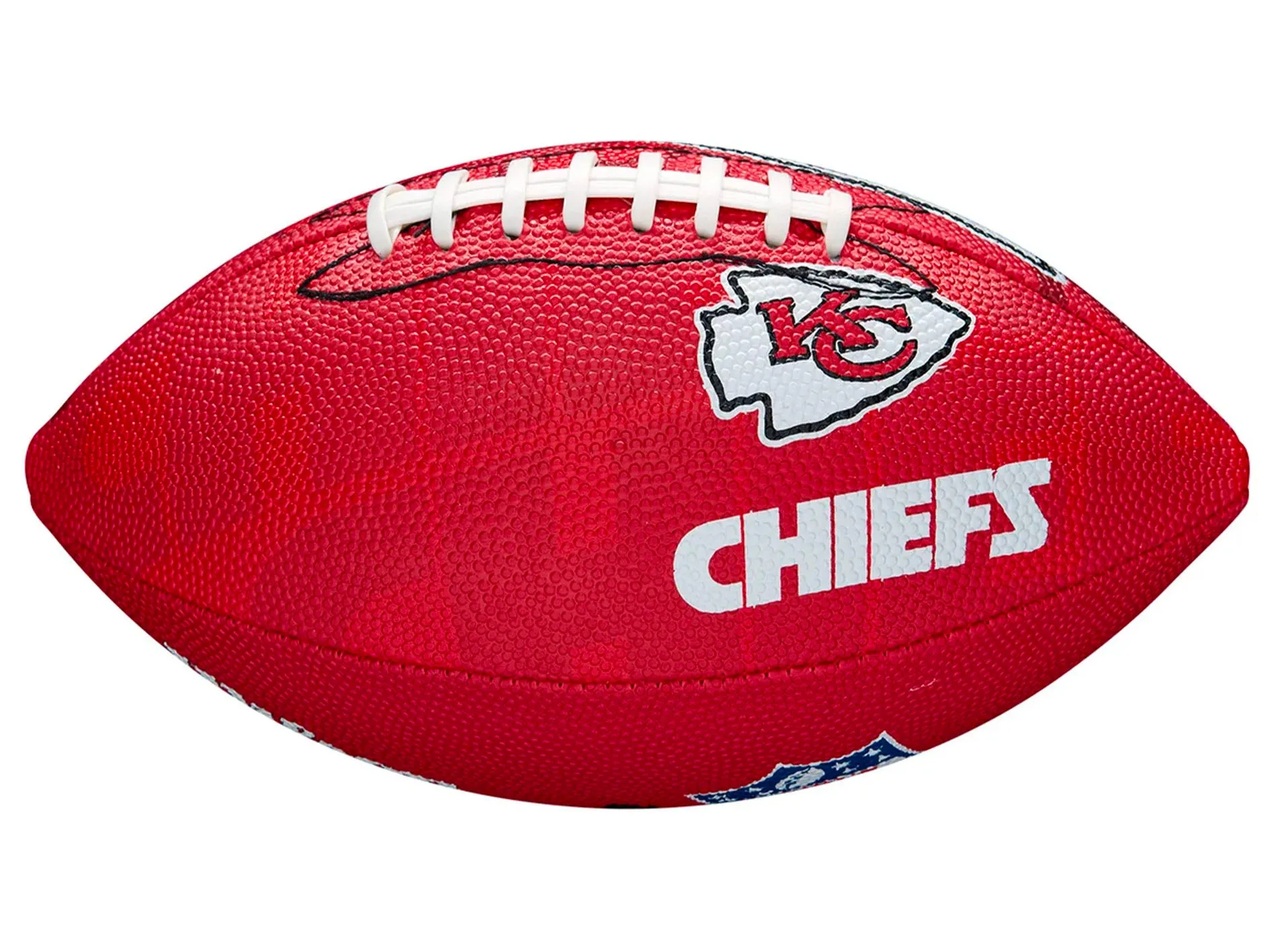 Wilson Official NFL Team Tailgate Football Kansas City Chiefs <br> WTF1534KC
