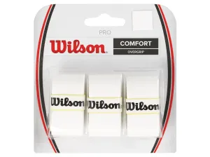 Wilson Pro Overgrip White 3 Pack