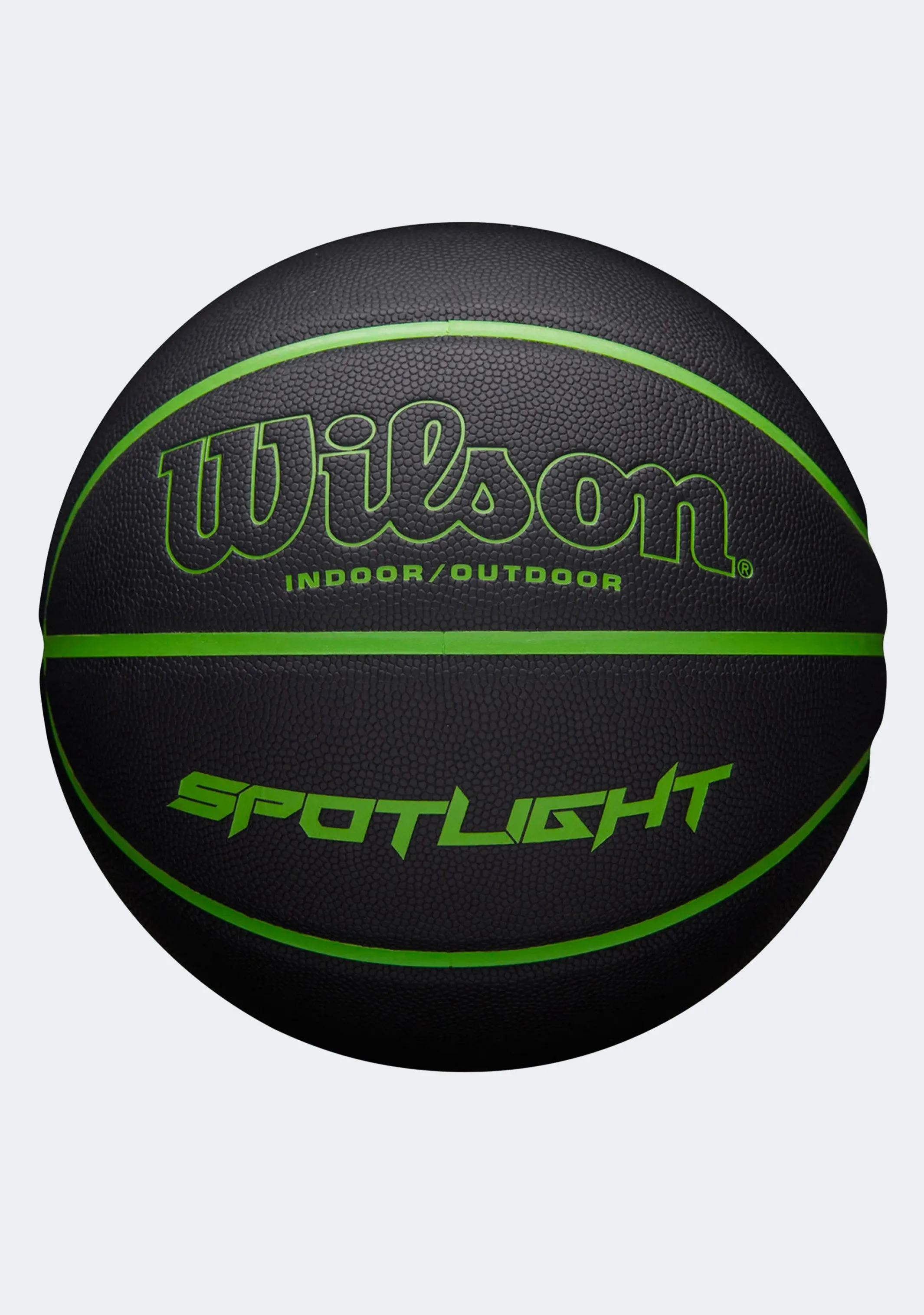 Wilson Spotlight Indoor/Outdoor Basketball Black/Green