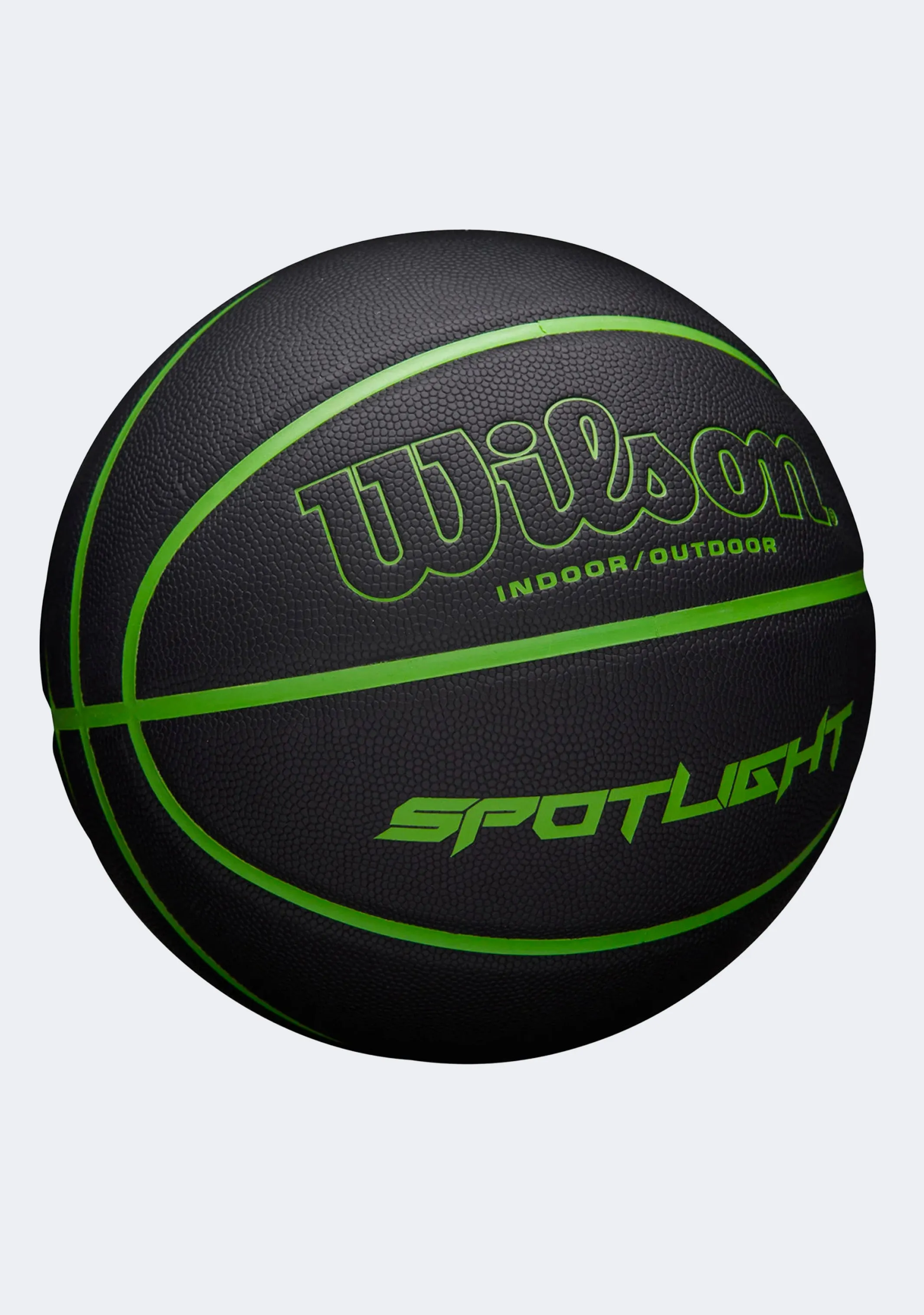 Wilson Spotlight Indoor/Outdoor Basketball Black/Green