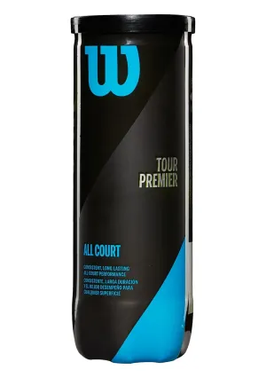 Wilson Tour Premier 3 Ball Can