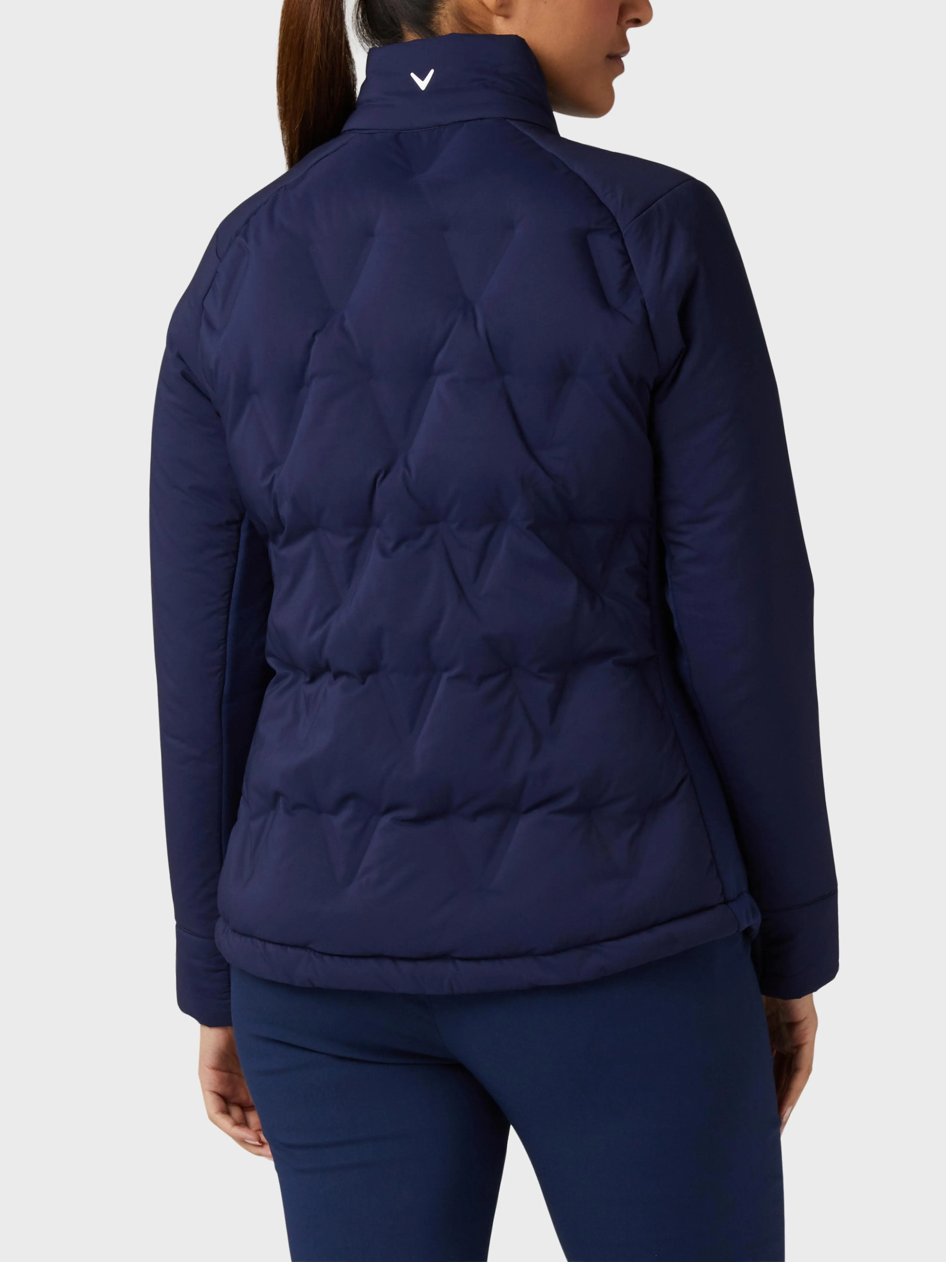 Womens Welded Chevron Quilted Jacket Callaway Apparel